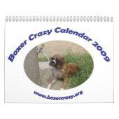 BoxerCrazy 2009のカレンダー カレンダー (カバー)