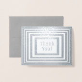 Boxesありがとう 箔カード (封筒付き正面)