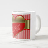 Boxes of Hearts Jumbo Specialty Mug ジャンボコーヒーマグカップ (正面右)