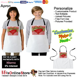 Boxes of Hearts Small Apron エプロン