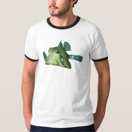 Boxfish - 抽象的なデザイン - 写真の切り抜き | tシャツ (正面)