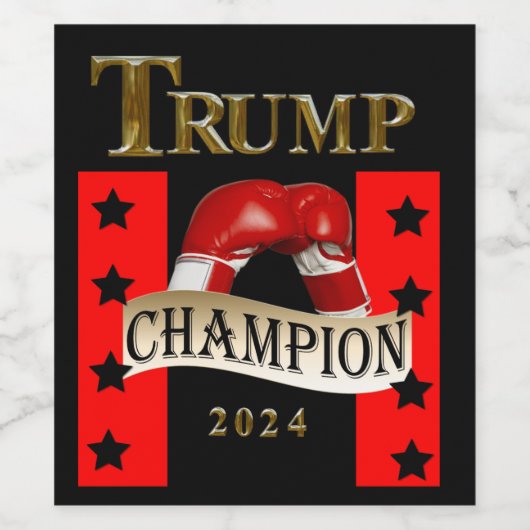 BOXING ワインラベル (シングルラベル)