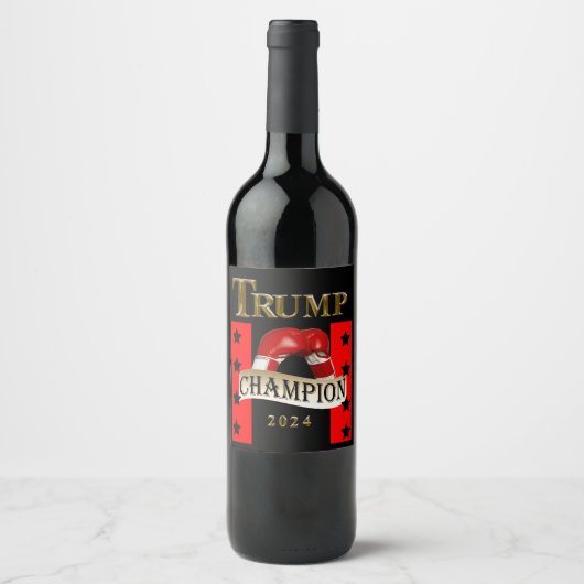 BOXING ワインラベル (正面)