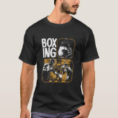 Boxing Boxer Gloves MMA Fighting Fighter Tシャツ (正面)