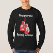 Boxing Champ Stepparent Boxing Gloves Niece Day Tシャツ (正面)