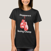 Boxing Champ Stepparent Boxing Gloves Niece Day Tシャツ (正面)
