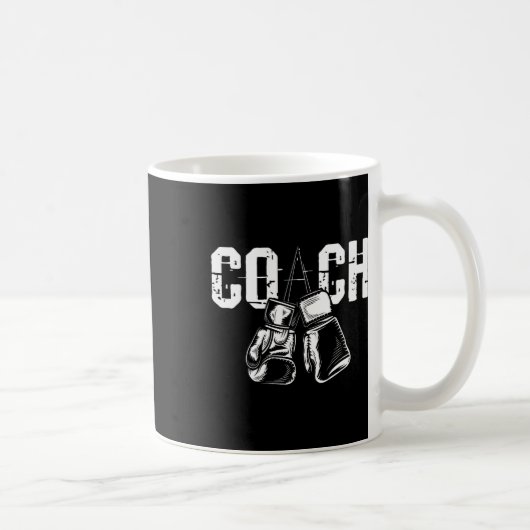 Boxing Coach - Kickboxing Kickboxer Gym Boxer _1  コーヒーマグカップ (右)
