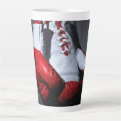 Boxing gloves  カフェラテマグ (正面)
