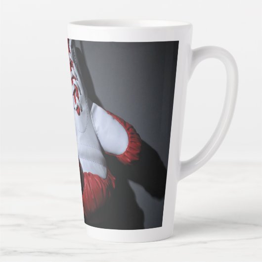 Boxing gloves  カフェラテマグ (右)