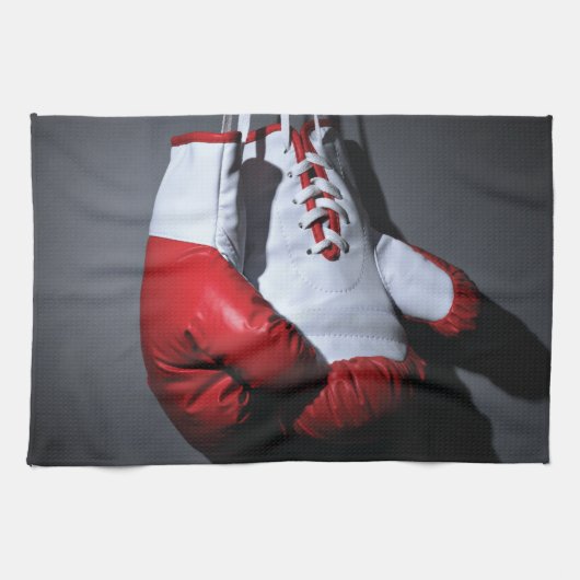 Boxing gloves  キッチンタオル (横)