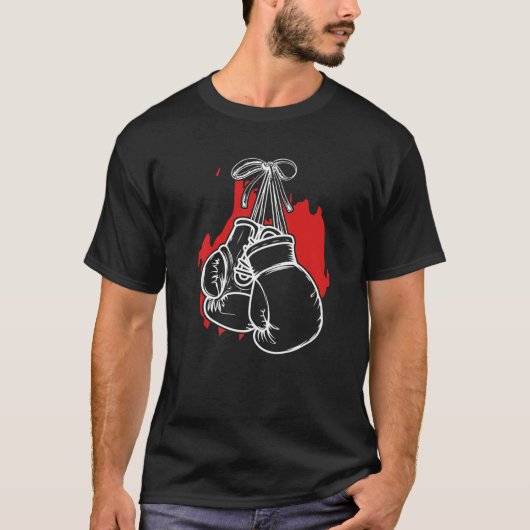 Boxing Gloves Boxer Tシャツ (正面)