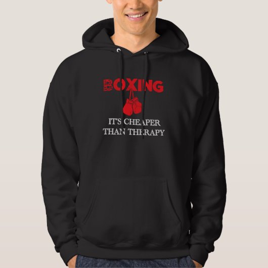 Boxing It's Cheaper Tee, Therapy Boxing パーカ (正面)