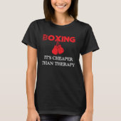 Boxing It's Cheaper Tee, Therapy Boxing Tシャツ (正面)