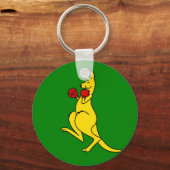 Boxing kangaroo collector item"s キーホルダー (正面)