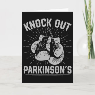 Boxing Kickboxing Fighter Knock Out Parkinsons  カード
