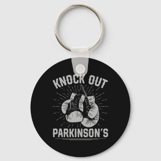 Boxing Kickboxing Fighter Knock Out Parkinsons  キーホルダー