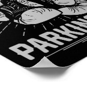 Boxing Kickboxing Fighter Knock Out Parkinsons  ポスター (角)