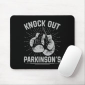Boxing Kickboxing Fighter Knock Out Parkinsons  マウスパッド (マウス)