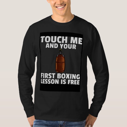 Boxing Kickboxing  For Boxer Fighter Tシャツ (正面)