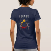 Boxing Legends | Women Slim Fit Tシャツ (裏面)