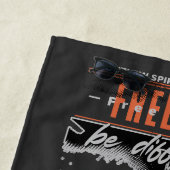 Boxing Motivation Rebel Fighter Gym Training ビーチタオル (インサイチュ)