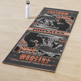 Boxing Motivation Rebel Fighter Gym Training ヨガマット