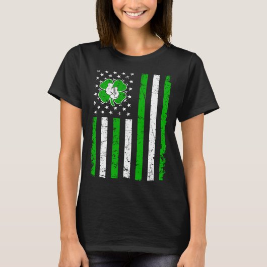 Boxing Retro St Patricks Day Irish Sport American  Tシャツ (正面)