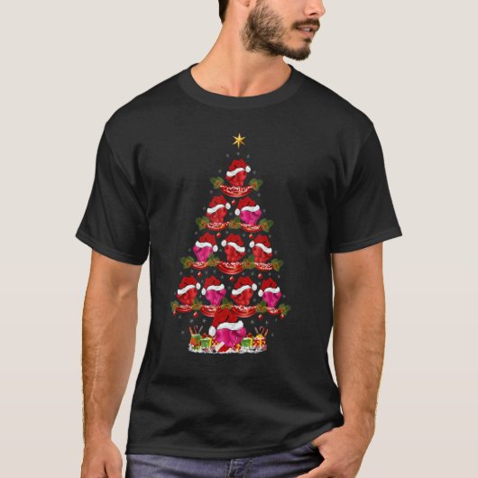 Boxing Sports   Xmas Holiday Santa Boxing Christma Tシャツ (正面)