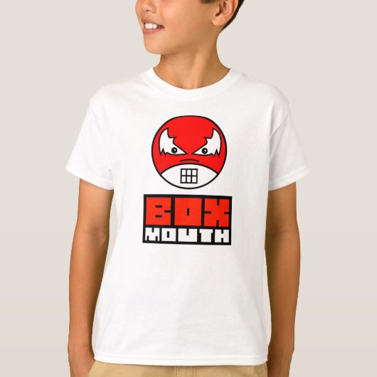 Boxmouthのレスリング選手 Tシャツ (正面)