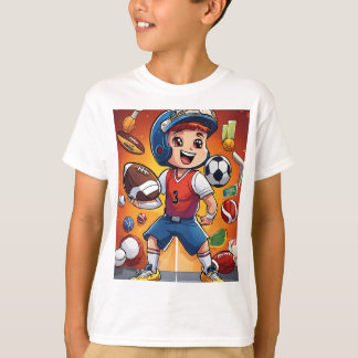 BoyスポーツTシャツ Tシャツ