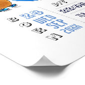 BOYベビー統計誕生詳細発表記念 ポスター (角)