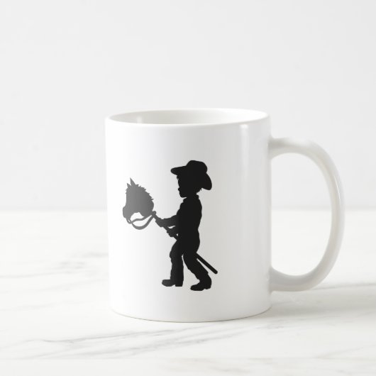 Boy 遊's Cowboy – 背景色を選択 コーヒーマグカップ (右)