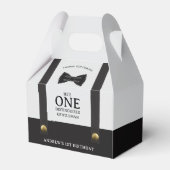 Boy 1st Birthday One Distinguished Gentleman フェイバーボックス (正面サイド)