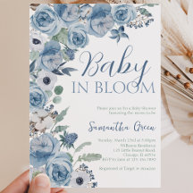 Boy Baby in Bloom ベビーシャワー