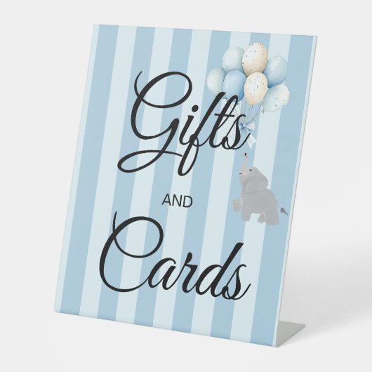 Boy Baby Shower 台座サイン (正面)