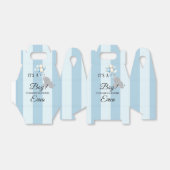 Boy Baby Shower 4"w x 2.5"l x 5"h フェイバーボックス (折り畳みなし)