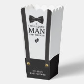 Boy Baby Shower A Little Gentleman Suspenders フェイバーボックス (正面)