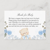 Boy Baby Shower Books for Baby Enclosure Card エンクロージャーカード (正面)