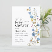 Boy Baby Shower Invitation  招待状 (スタンド正面)