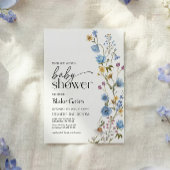 Boy Baby Shower Invitation  招待状