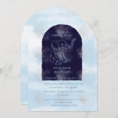 Boy Baby Shower Invitation 招待状 (正面/裏面)