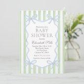 Boy Baby Shower Invitation, Boy baby shower 招待状 (スタンド正面)