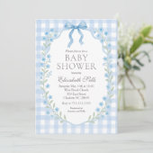 Boy Baby Shower Invitation, Boy baby shower 招待状 (スタンド正面)