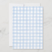 Boy Baby Shower Invitation, Boy baby shower 招待状 (裏面)