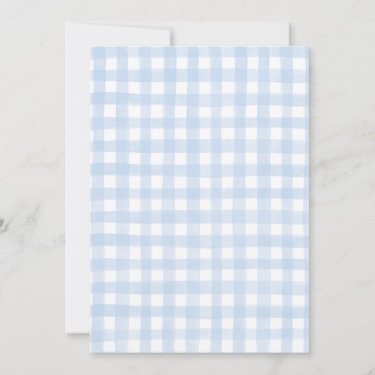 Boy Baby Shower Invitation, Boy baby shower 招待状 (裏面)