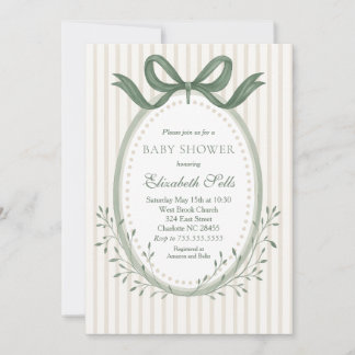 Boy Baby Shower Invitation, Boy baby shower 招待状