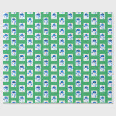 Boy babySharkラッピング紙 ラッピングペーパー (フラット)