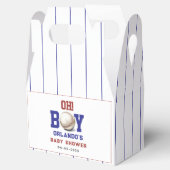 Boy Baseball Baby Shower | Cute Sports Party フェイバーボックス (オープン)