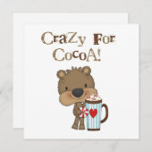 Boy Bearクレイジーフォーココアホリデー シーズンカード (正面/裏面)