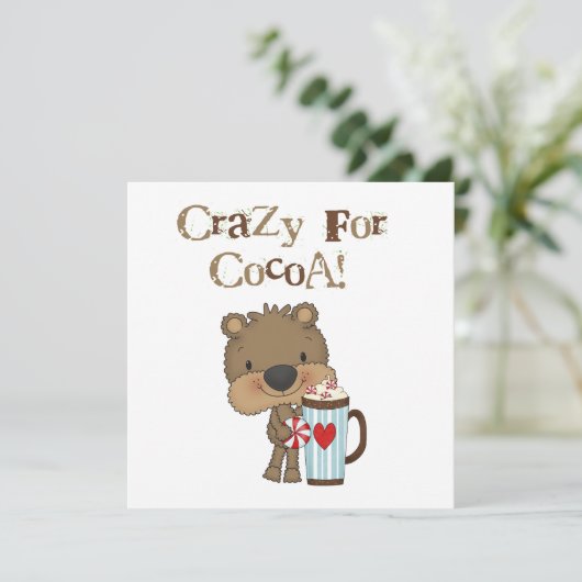 Boy Bearクレイジーフォーココアホリデー シーズンカード (スタンド正面)